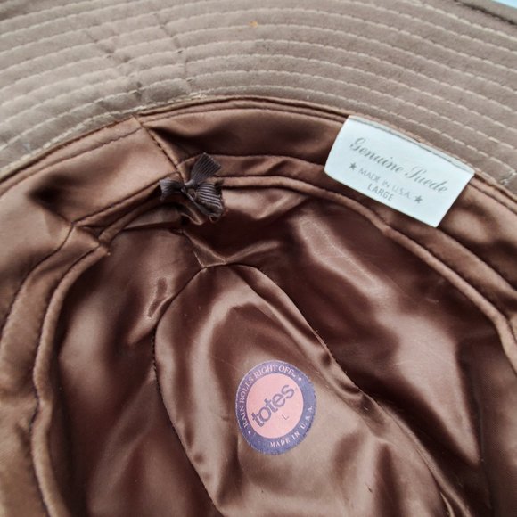 totes Suede Fedora - Picture 11 of 11